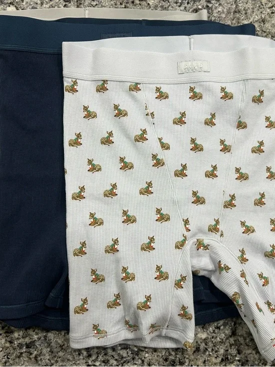 SKIMS Cotton Rib Boxer Set of 3 - Picture 2 of 5